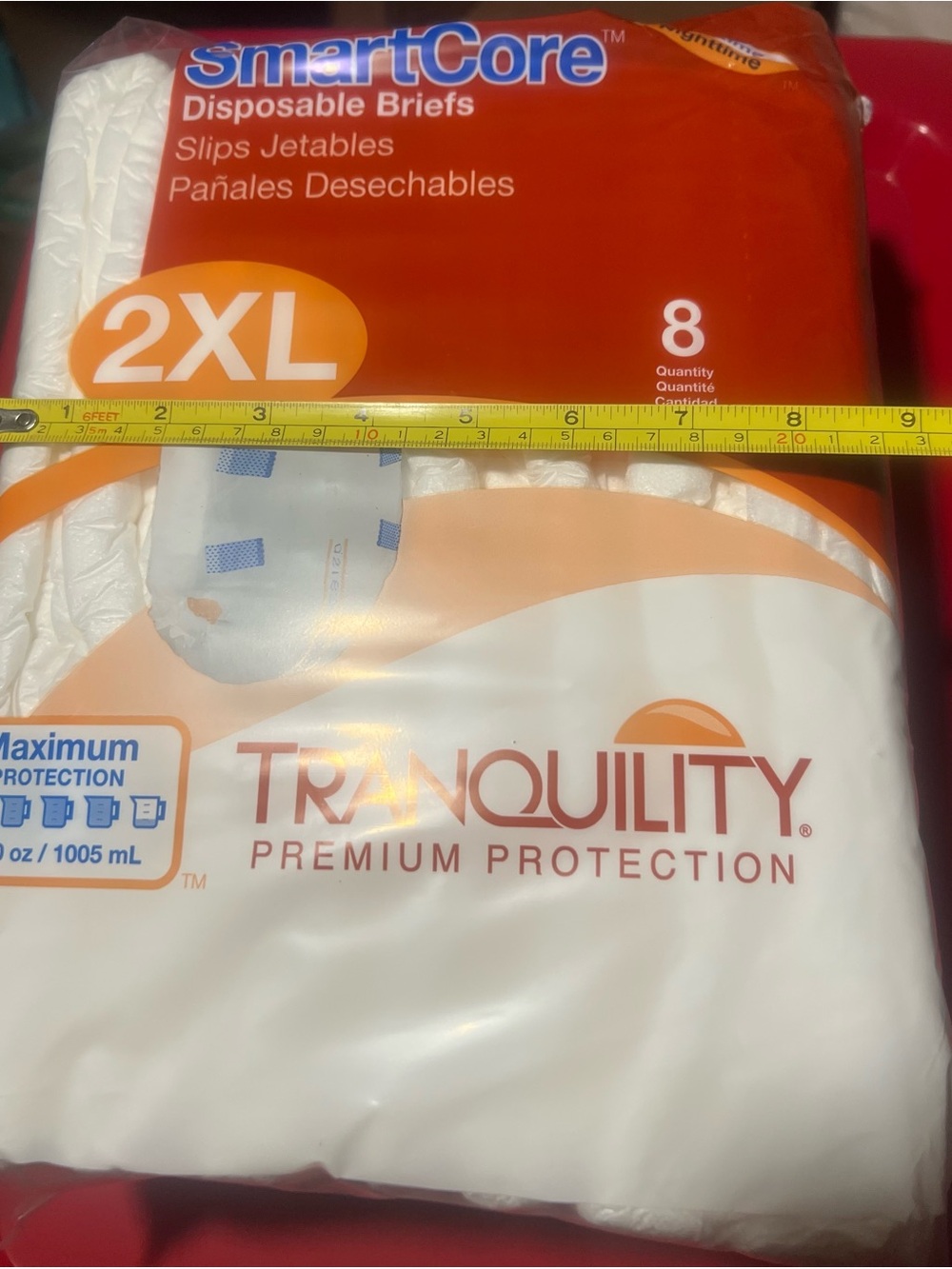 Premium White Bed Pads - Absorbent Disposable Diapers (White) size 2xl for Adult